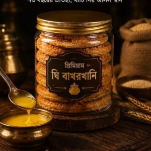 পুরান ঢাকার বাকরখানি – আসল স্বাদ এখন বাড়িতে | Bhojanbari খাঁটি গাওয়া ঘিতে তৈরি প্রিমিয়াম ঘি বাখরখানি - BhojanBari